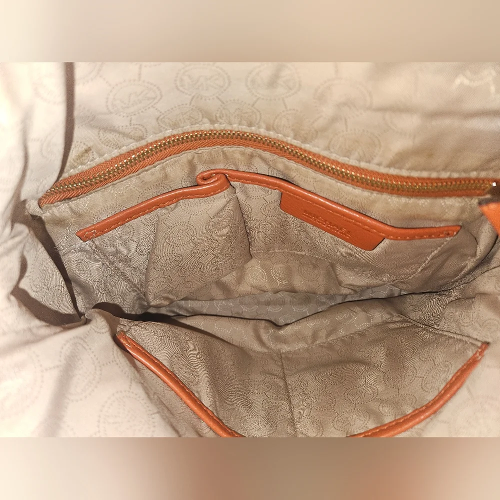 Michael Kors Weston Foldover Crossbody Satchel with Tassel - Picture 10 of 11